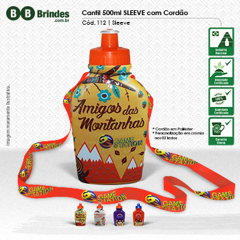 Cantil 500mL com Cordão