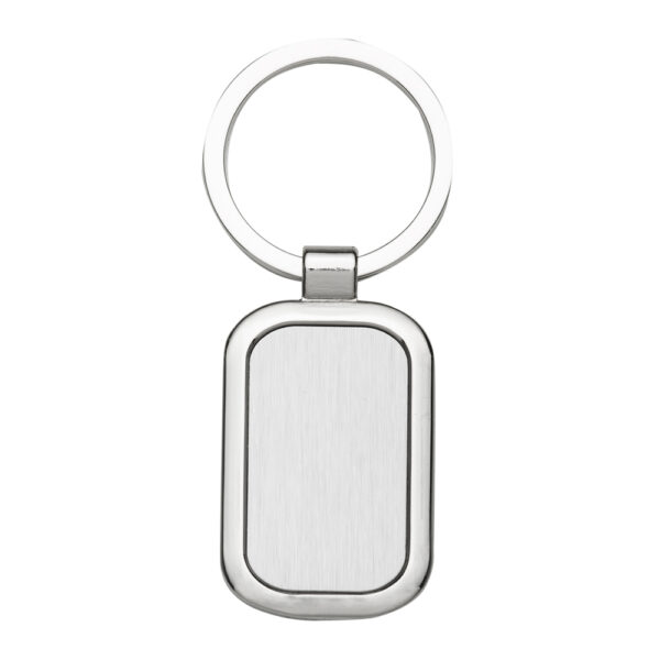 CHAVEIRO METAL RETANGULAR BORDA ARREDONDADA  