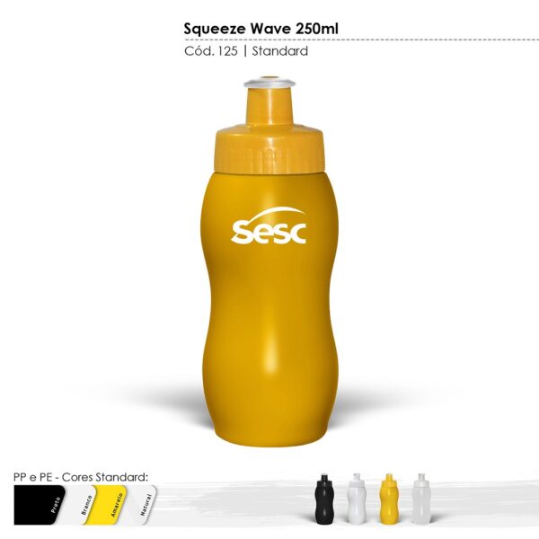 Squeeze 250ml Cores Sólidas