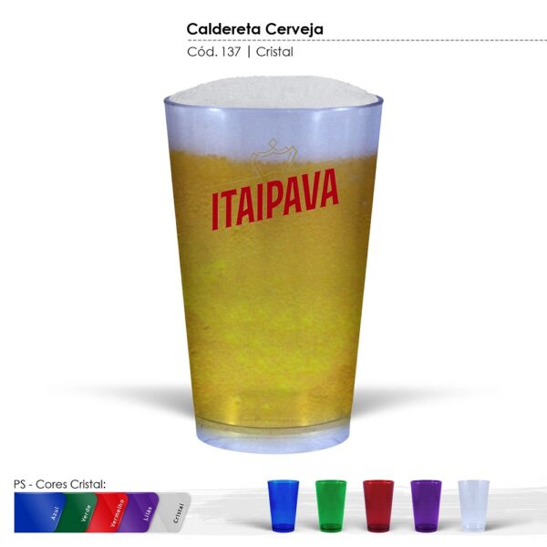 Copo México 320ml Translúcido