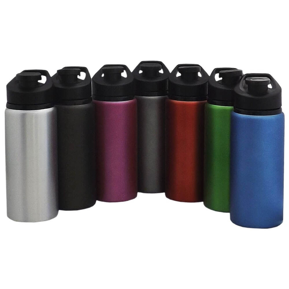 SQUEEZE ALUMINIO 600ML C/ BICO