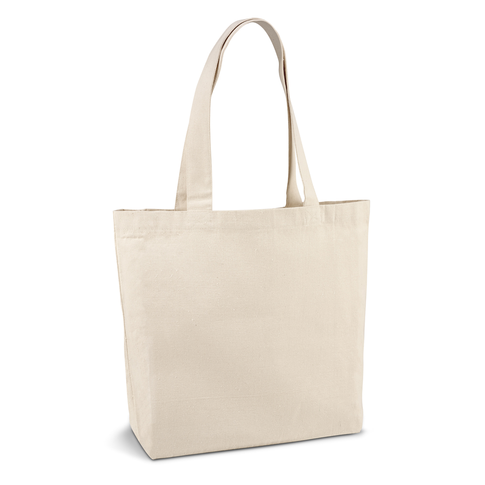 SACOLA EM LONA CRUA 280 G/M² COM BOLSO INTERIOR