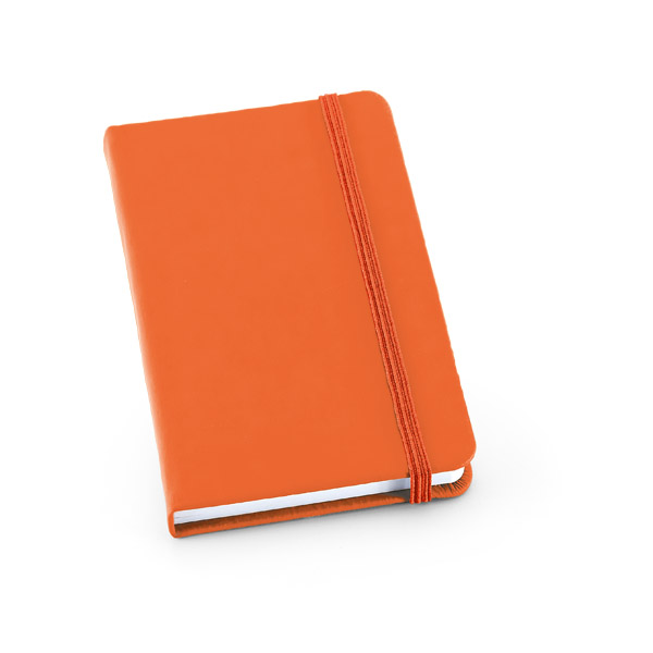 Caderno de bolso em c.sintético com páginas lisas