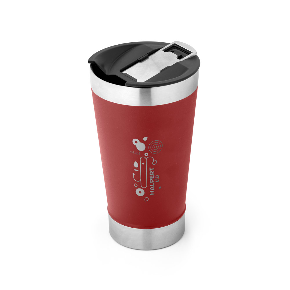 Copo térmico de viagem em aço inox 630 mL