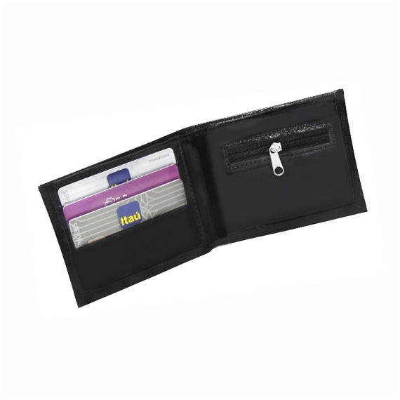 Carteira Masculina com Porta Moedas