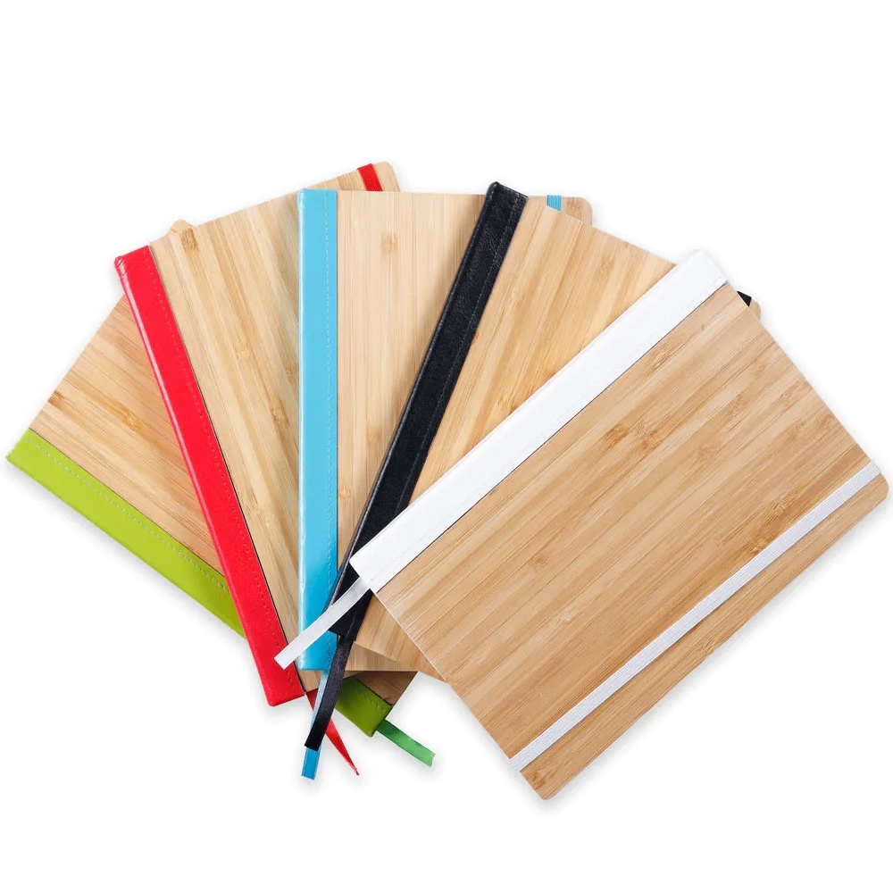 Caderneta em Bambu com Caneta