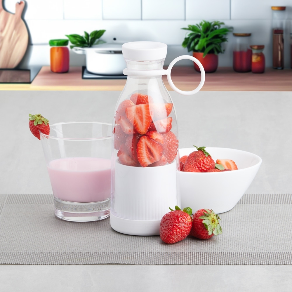 Garrafa com Misturador 380ml personalizada