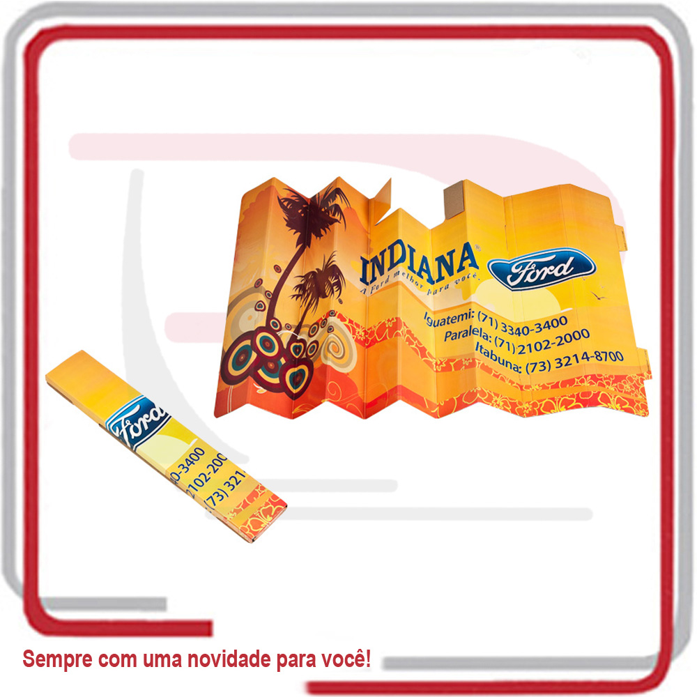 Protetor Solar p/ Carro em Micro Ondulado