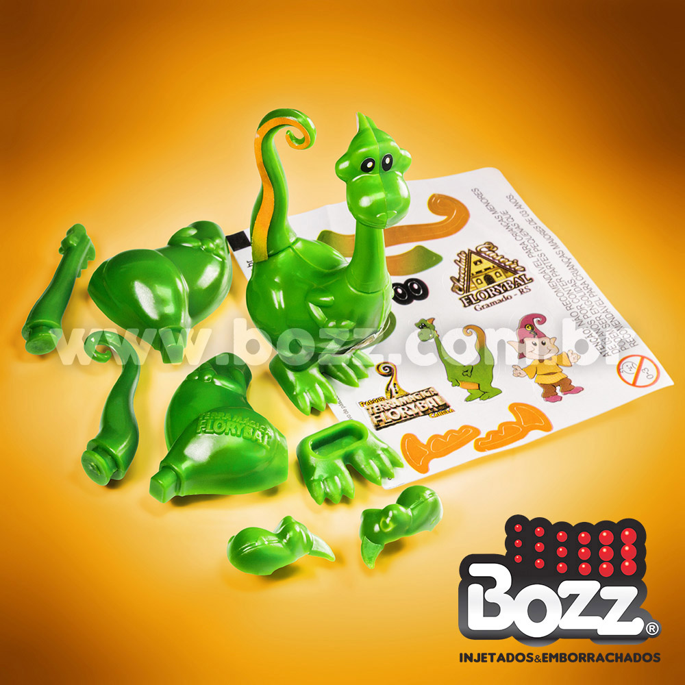 Bonecos para montar injetados