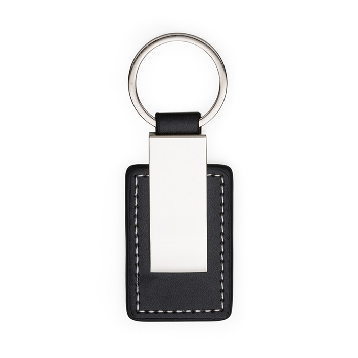 Chaveiro Metal com Couro 12964
