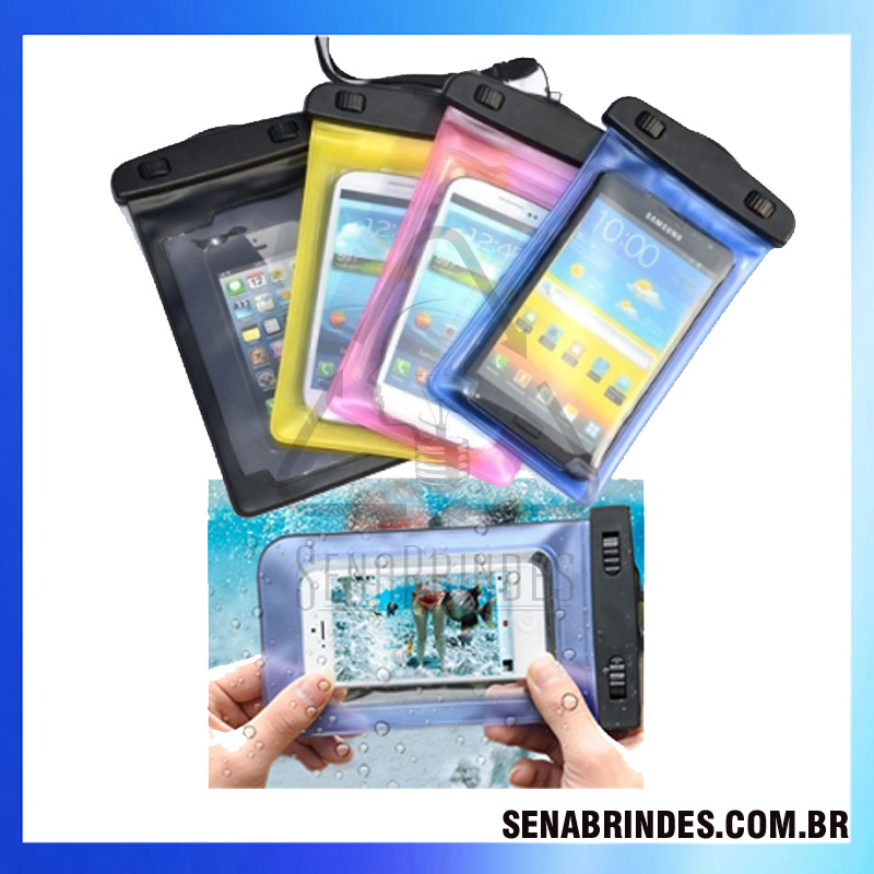 Capa à prova d'água p/ celular