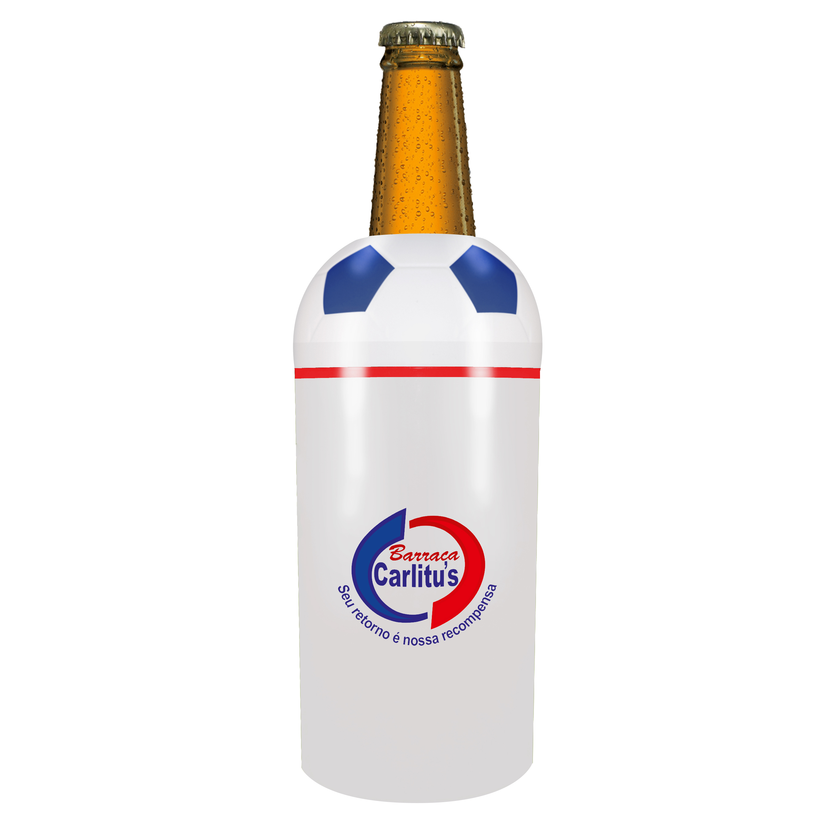 Porta garrafa 600ml branco