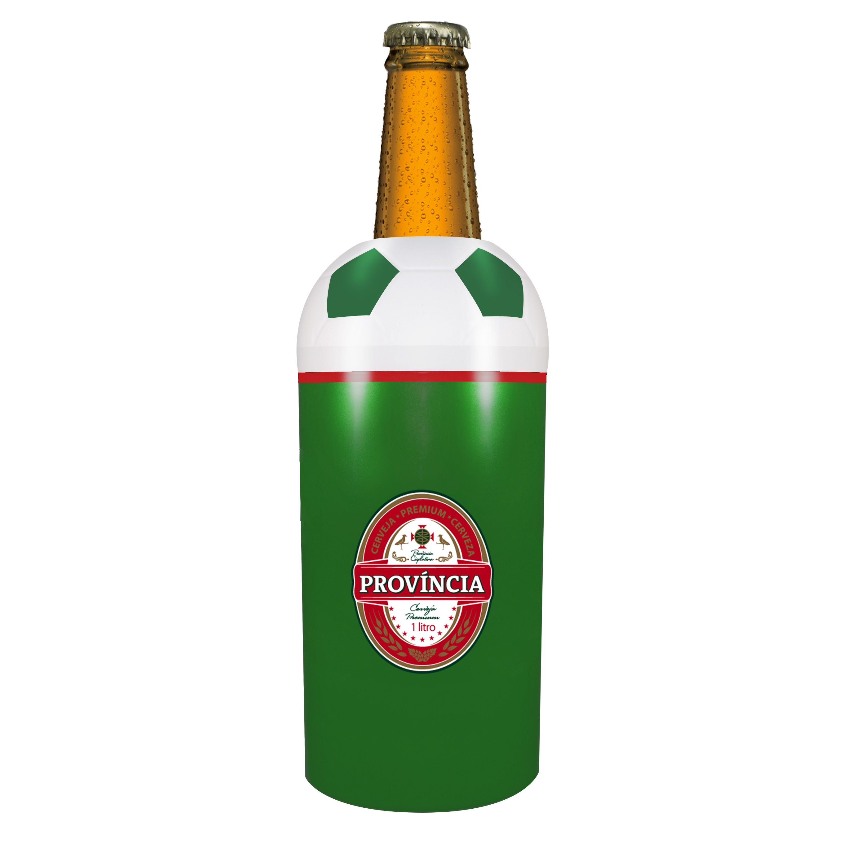 Porta garrafa 600ml verde