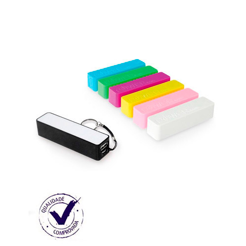 Carregador Portátil USB Personalizado