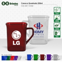 Caneca Quadrada Green Colors 250ml