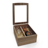 Kit Chandon Personalizado em MDF com Taças