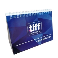 Calendário de Mesa Personalizado - 15 x 10cm
