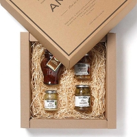 Kit gourmet personalizado com 4 aperitivos italianos 