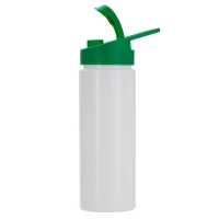 Squeeze 250ml Resistente e Flexível com Bico de PVC Cristal