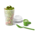 Copo para Salada Personalizado com Garfo e Molheira